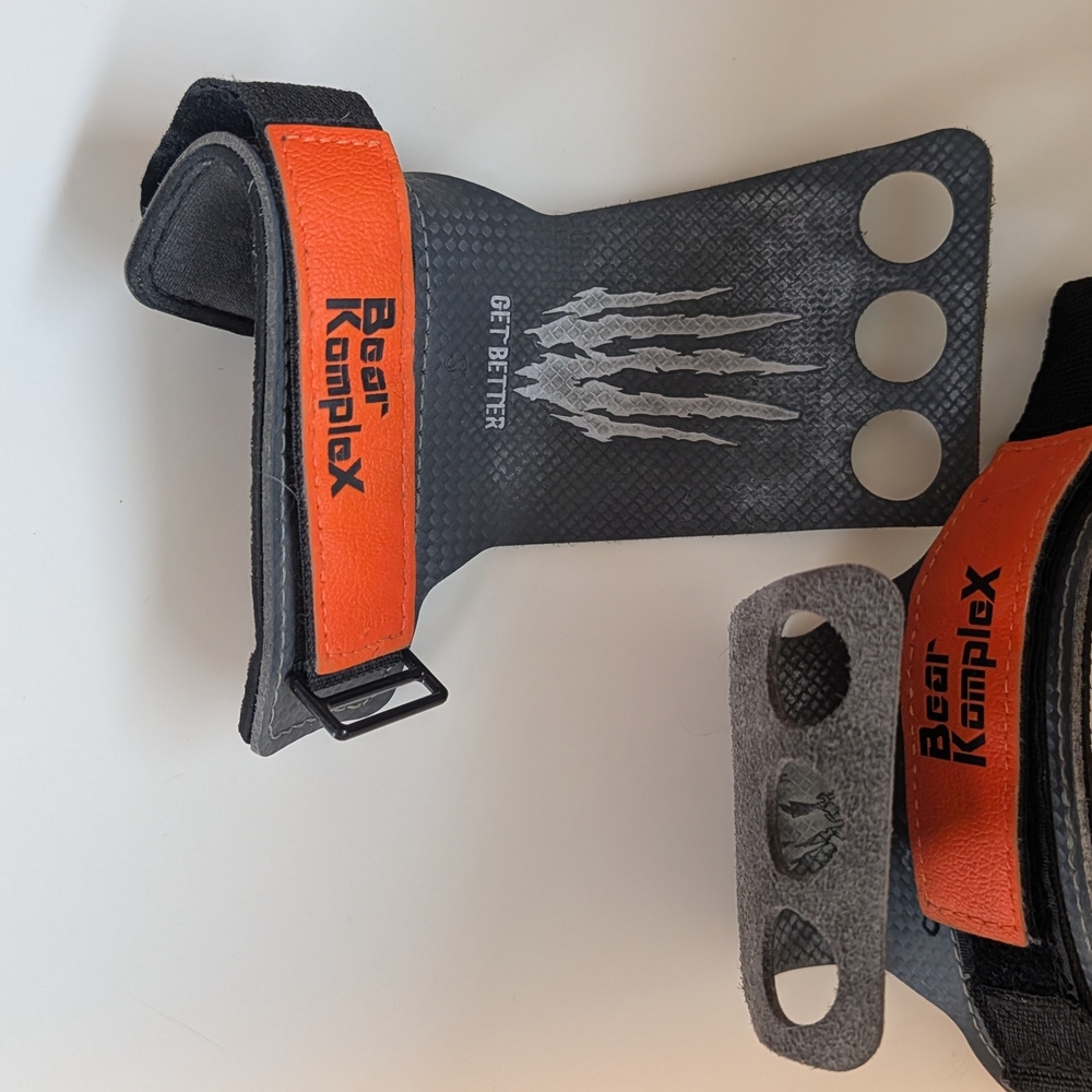 Bear KompleX Orange and Black Grips